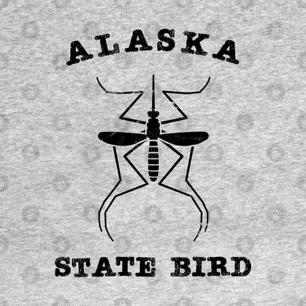 Mosquito Alaska State Bird by Huhnerdieb Apparel